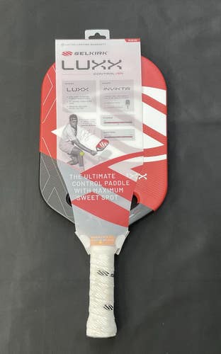 Selkirk Luxx Control Air Invikta Pickleball Paddle (Red) Used Once
