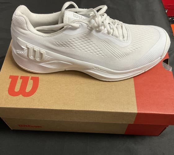 Wilson Mens Rush Pro 4.0 Size 8.5 White/white