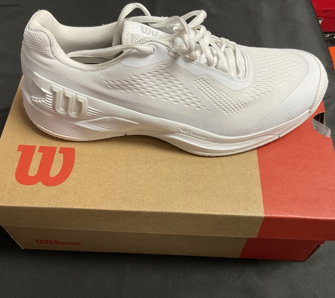 Wilson Mens Rush Pro 4.0 Size 8.5 White/white