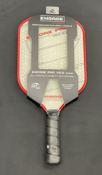 Engage Encore Pro V2.0 15.2mm (Red) Pickleball Paddle