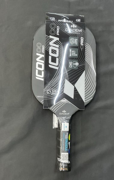 Diadem Icon Infinity Pro Pickleball Paddle (White)