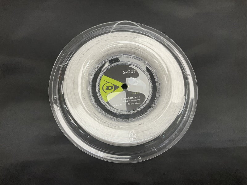 Dunlop S-Gut Performance And Durability 16G Tennis String Reel