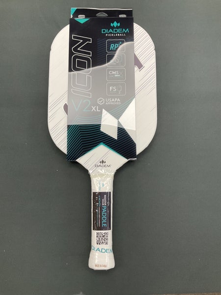 Diadem v.2 Icon XL Pickleball Paddle - White