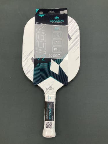Diadem v.2 Icon Pickleball Paddle - White