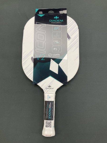 Diadem v.2 Icon Pickleball Paddle - White