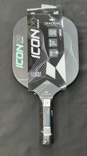 Diadem Icon Infinity Max Pickleball Paddle (Teal)