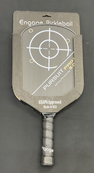 Engage pursuit Pro1 6.0 pickleball paddle Black