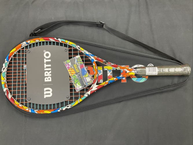 Grip Size 4 3/8 - Wilson v.2 Clash 100 - BRITTO Camo 2.0