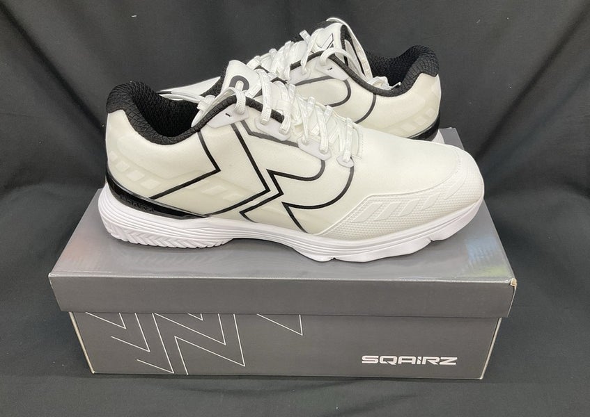 Pro XR Sqairz XRZ Mens Size 12 White/Black Pickleball Shoes