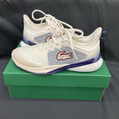 Lacoste Womens AG-LT23 LITE Size 6 Off WHT/NVY