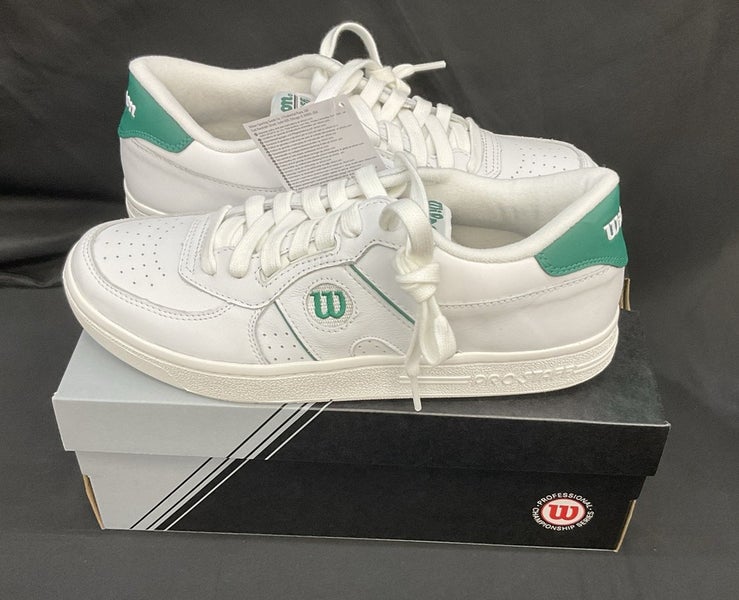 Wilson Pro Staff 87 Unisex White/Aventure Sz Womens 5.5 And Mens 4