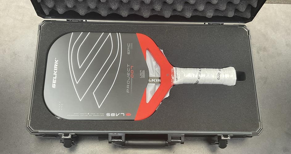 Selkirk Project 007 Epic 14mm Paddle With Limited Edition Case And Accessories