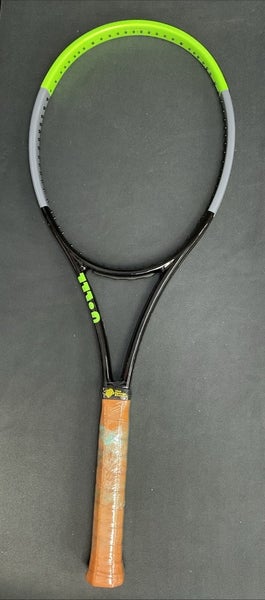 Extended Wilson Blade Pro V7 18x20  4 3/8 Grip 27.5 Leather Grip
