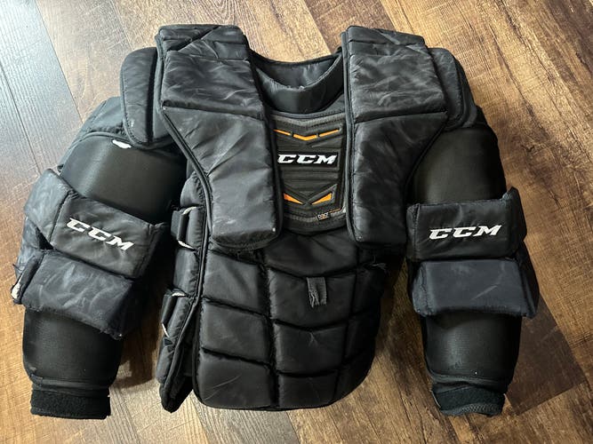 Used Large CCM Pro Stock Goalie Chest Protector