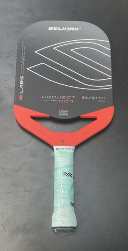 Selkirk Project 007 Invikta 10mm Pickleball Paddle Used Once