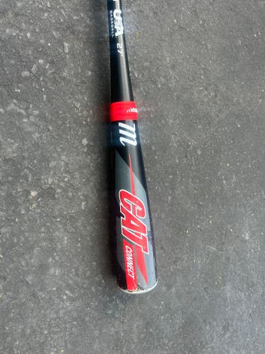 2023 Marucci CAT Connect Hybrid USABat Certified Bat (-11) 16 oz 27" (Used)