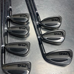 Men's Ping S59 Right Handed Iron Set Stiff Flex Steel Shaft (Used)