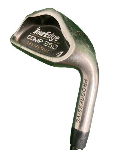 Tour Edge 4 Iron Comp 950 Lift-Off Sole 23* RH Accu-Sonic Regular Graphite 38.5"