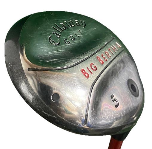 Callaway Big Bertha 2004 5 Wood 19* RH Light Senior Graphite 41.5" New Mid Grip