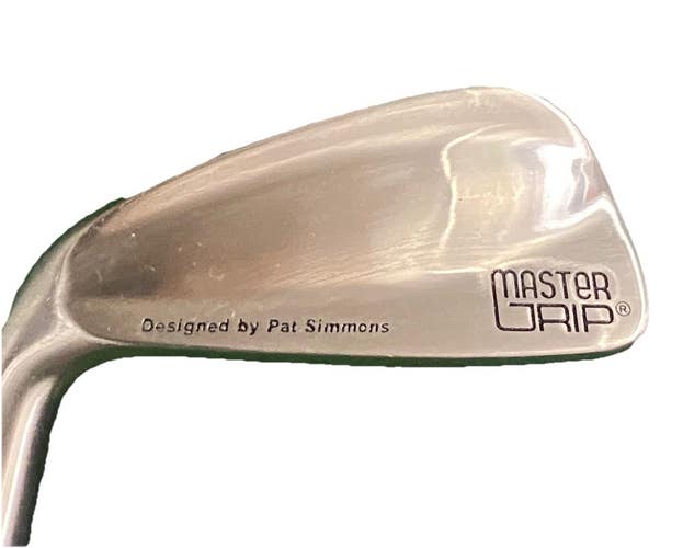 MasterGrip GROOVIE Warm-Up Weighted Iron Senior Flex Steel 33" LH Training Grip