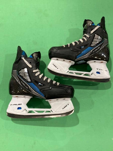 Used Junior True TF9 Hockey Skates Size 4.5