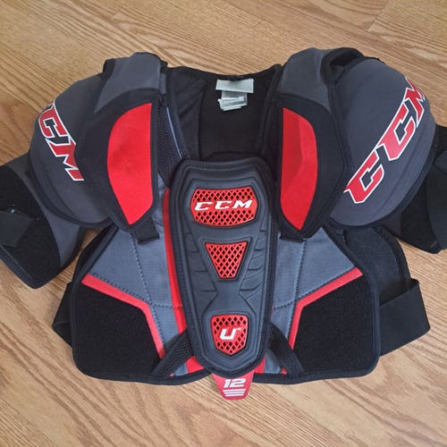 Men's Medium Senior CCM U +12 Shoulder Pads (Used)