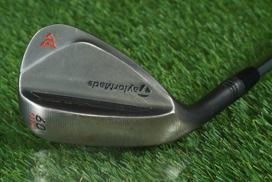 TAYLORMADE MILLED GRIND 2 MG2 BLACK 60 SB 10 WEDGE LOB MG TT S400 STIFF LH