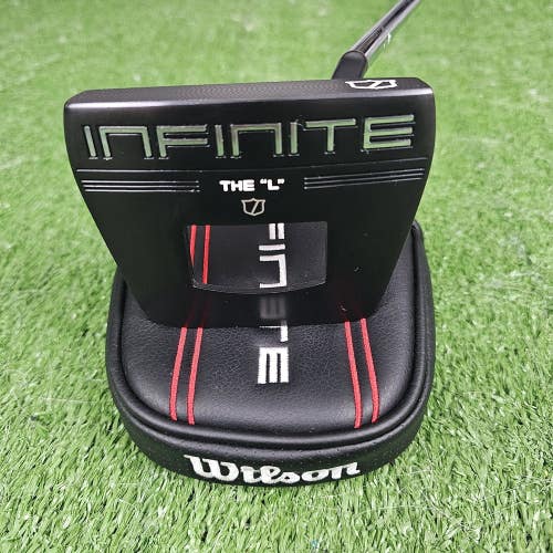 Wilson "The L" Infinite 35" Mallet Putter Right Handed RH With Headcover VGC