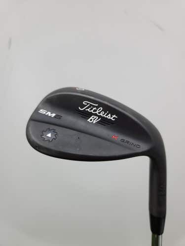 2016 TITLEIST VOKEY SM6 JET BLACK WEDGE 60*/12 WEDGEFLEX BV SM6 35" DEMO