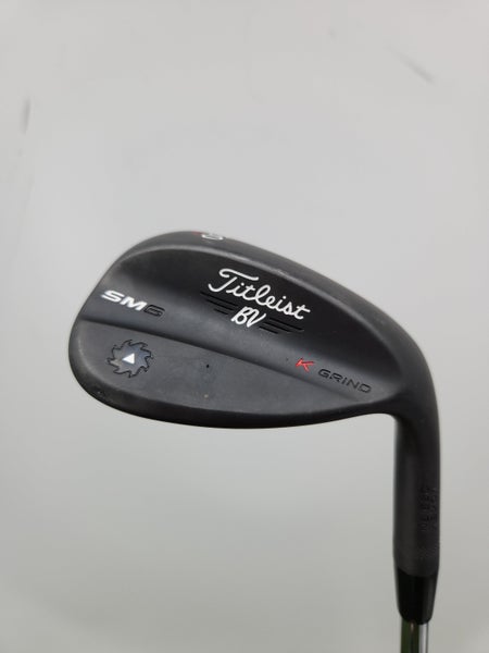 2016 TITLEIST VOKEY SM6 JET BLACK WEDGE 60*/12 WEDGEFLEX BV SM6 35" DEMO