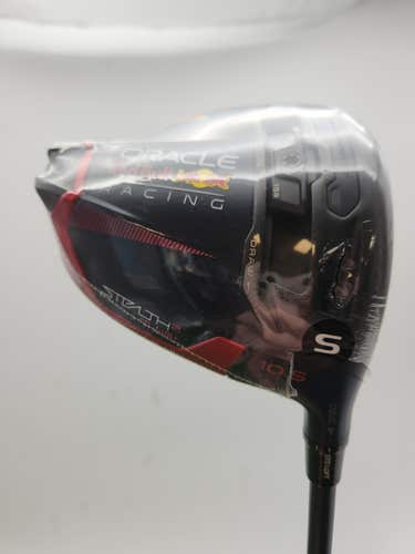 NEW TAYLORMADE STEALTH 2+ RED BULL EDITION DRIVER 10.5* STIFF PROJX BRANDNEW