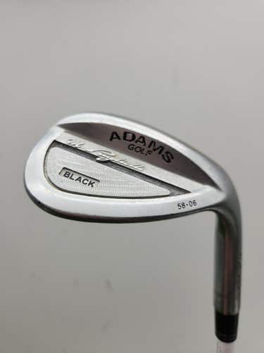 2012 ADAMS PUGLIELLI BLACK WEDGE 58*/06 STIFF KBS TOUR 35" FAIR
