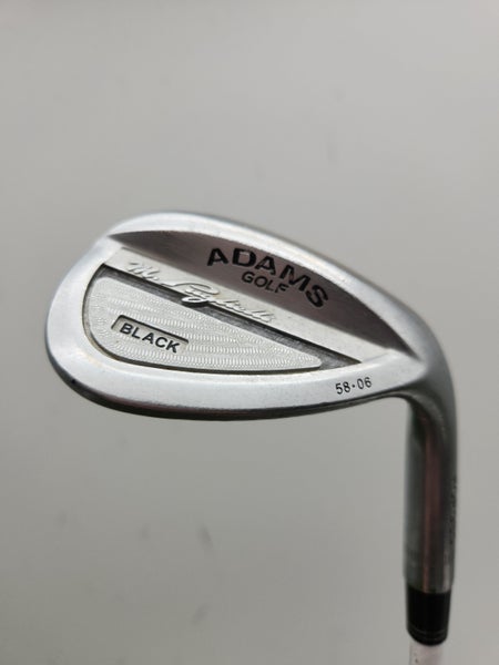 2012 ADAMS PUGLIELLI BLACK WEDGE 58*/06 STIFF KBS TOUR 35" FAIR