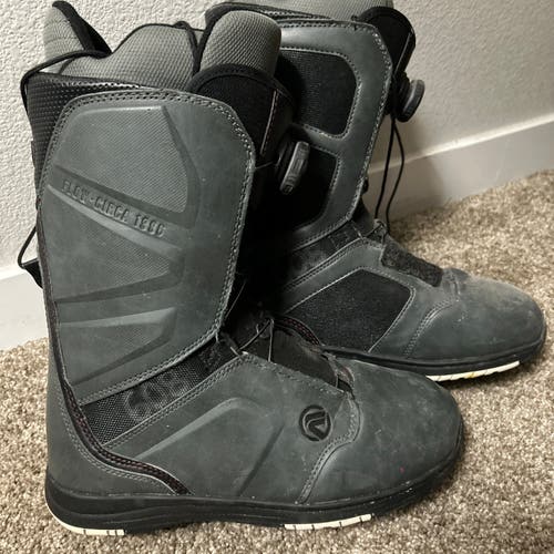Flow Aero Coiler Snowboarding Boots Men’s 9 Gray BOA Lacing