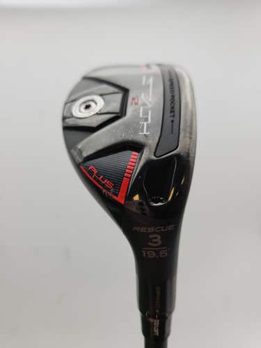 TAYLORMADE STEALTH 2 PLUS 3 HYBRID 19.5* STIFF FUJI VENTUS BLUE 7 GOOD