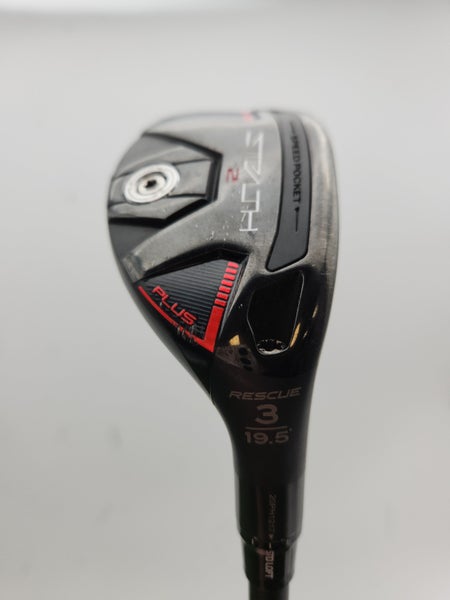 TAYLORMADE STEALTH 2 PLUS 3 HYBRID 19.5* STIFF FUJI VENTUS BLUE 7 GOOD