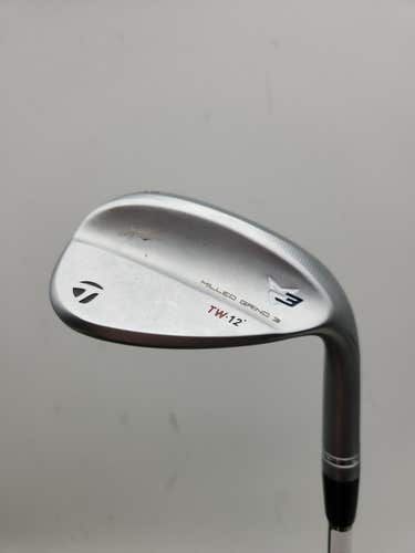 2022 TAYLORMADE MILLED GRIND 3 TW WEDGE 56*/12 XSTIFF PROJX RIFLE 35" VERYGOOD