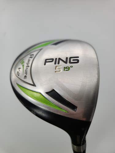 2009 PING RAPTURE V2 5 WOOD 19* REG PING TFC 939 +HC FAIR