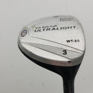 US KIDS GOLF WT20 3 WOOD 23* JUNIOR (KIDS 46"-47" TALL) FAIR