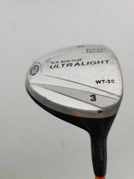 US KIDS GOLF WT20 3 WOOD 23* JUNIOR (KIDS 46"-47" TALL) FAIR
