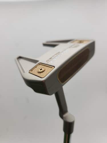 2025 ODYSSEY AI ONE SILVER MILLED SEVEN T CH PUTTER STROKE LAB SL 90 35" +HC DEM