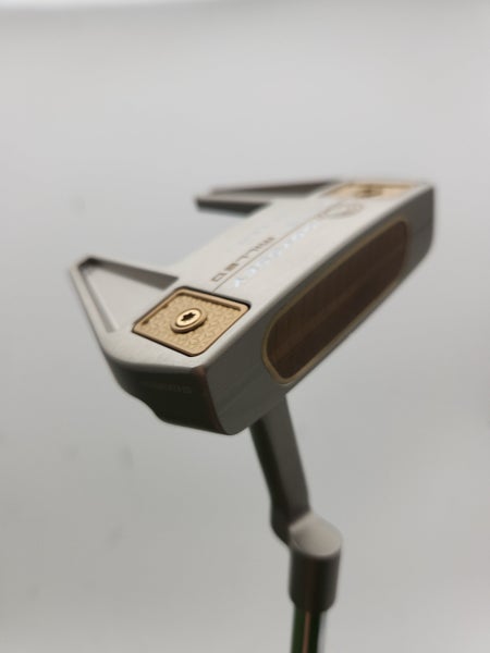 2025 ODYSSEY AI ONE SILVER MILLED SEVEN T CH PUTTER STROKE LAB SL 90 35" +HC DEM