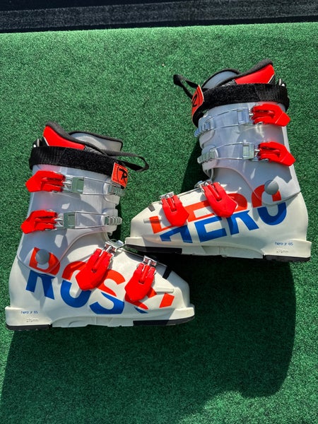 Kid's Rossignol Hero JR 65 Ski Boots (Used) | Mondo 23.5 (275mm)