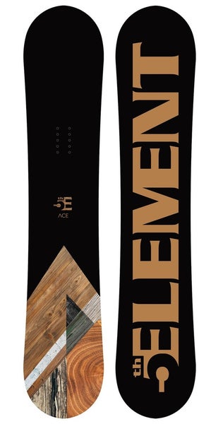 5th Element Ace Men's Snowboard Size 144 cm All Mountain True Twin New 2026