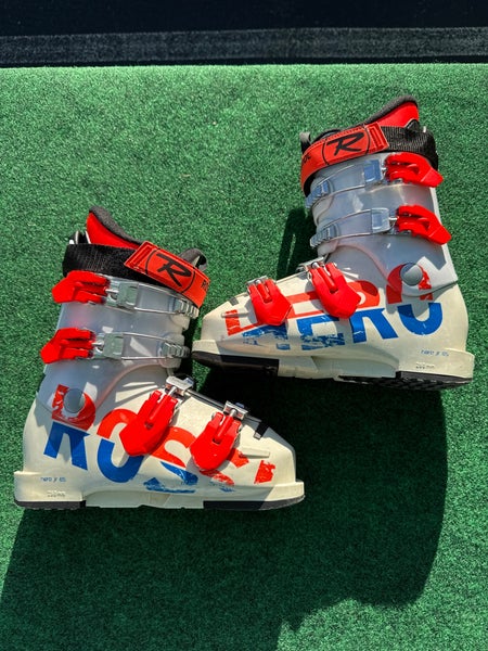 Kid's Rossignol Hero JR 65 Ski Boots (Used) | Mondo 22.5 (268mm)