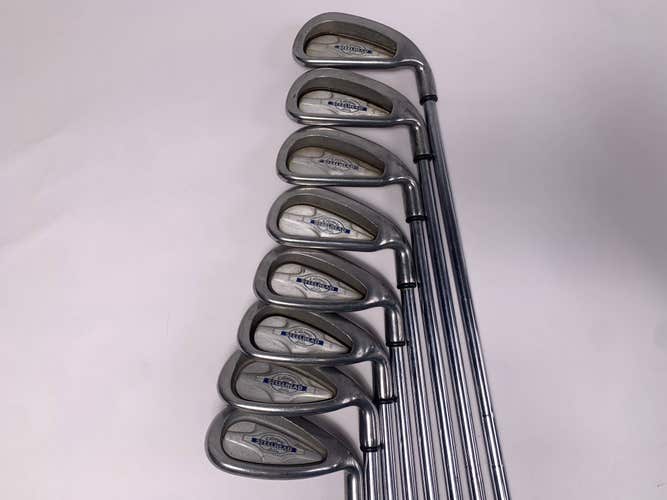 Callaway X-14 Iron Set 4-PW+SW Steelhead Regular Steel Mens RH