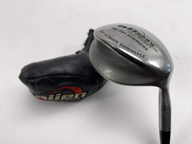 Alien Sport By Pat Simmons Wedge Alien Wedge Steel Mens RH HC Head Cover
