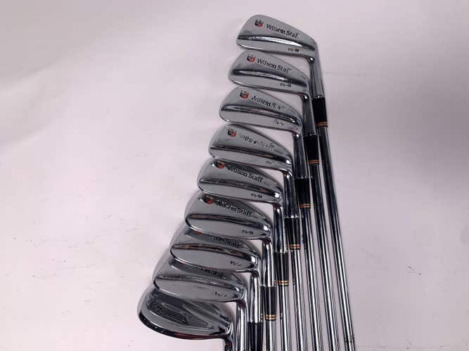 Wilson FG51 Tour Blade Iron Set 3-PW+SW DG S300 Regular Steel Mens RH