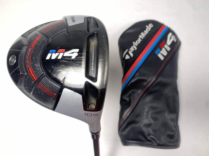 TaylorMade M4 Driver 10.5* Fujikura Atmos 5R Regular Graphite Mens RH HC