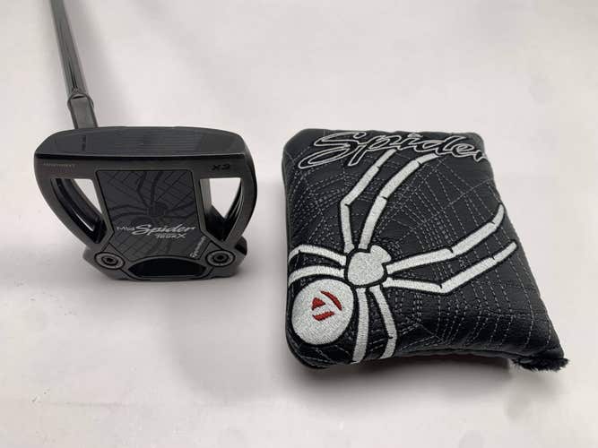 TaylorMade My Spider Tour X Slant Neck Black Putter 37" SuperStroke Claw 2.0 LH